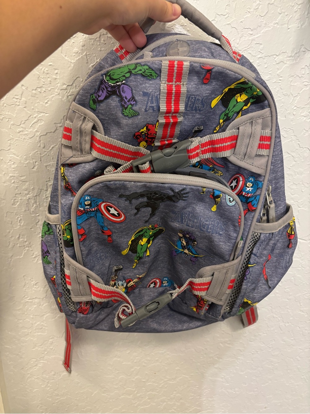 Pottery barn kids Avengers backpack